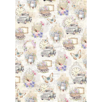 Ciao Bella Flower Shop A4 Vellum Paper Patterns (6pcs) (CBV016)